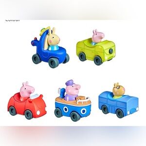 Peppa Pig Mini Vehicle Pack - 5 pcs